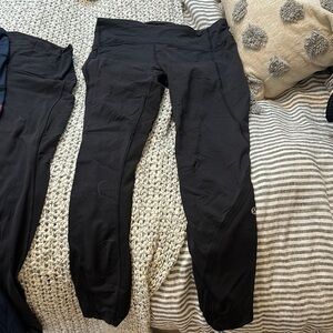 Lululemon Black Leggings with back pocket